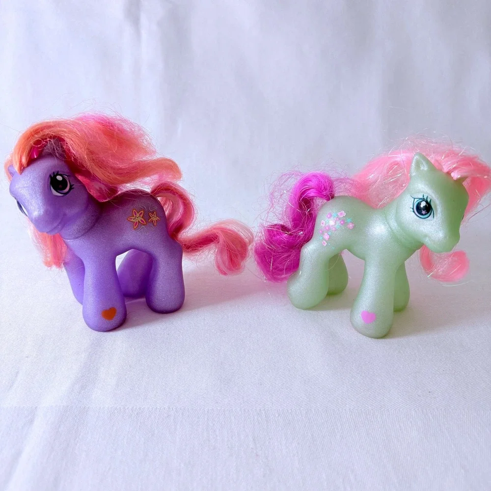 Hasbro My Little Pony MLP G3 Romperooni & Baby Flower Flash Lot of 2 Ponies
